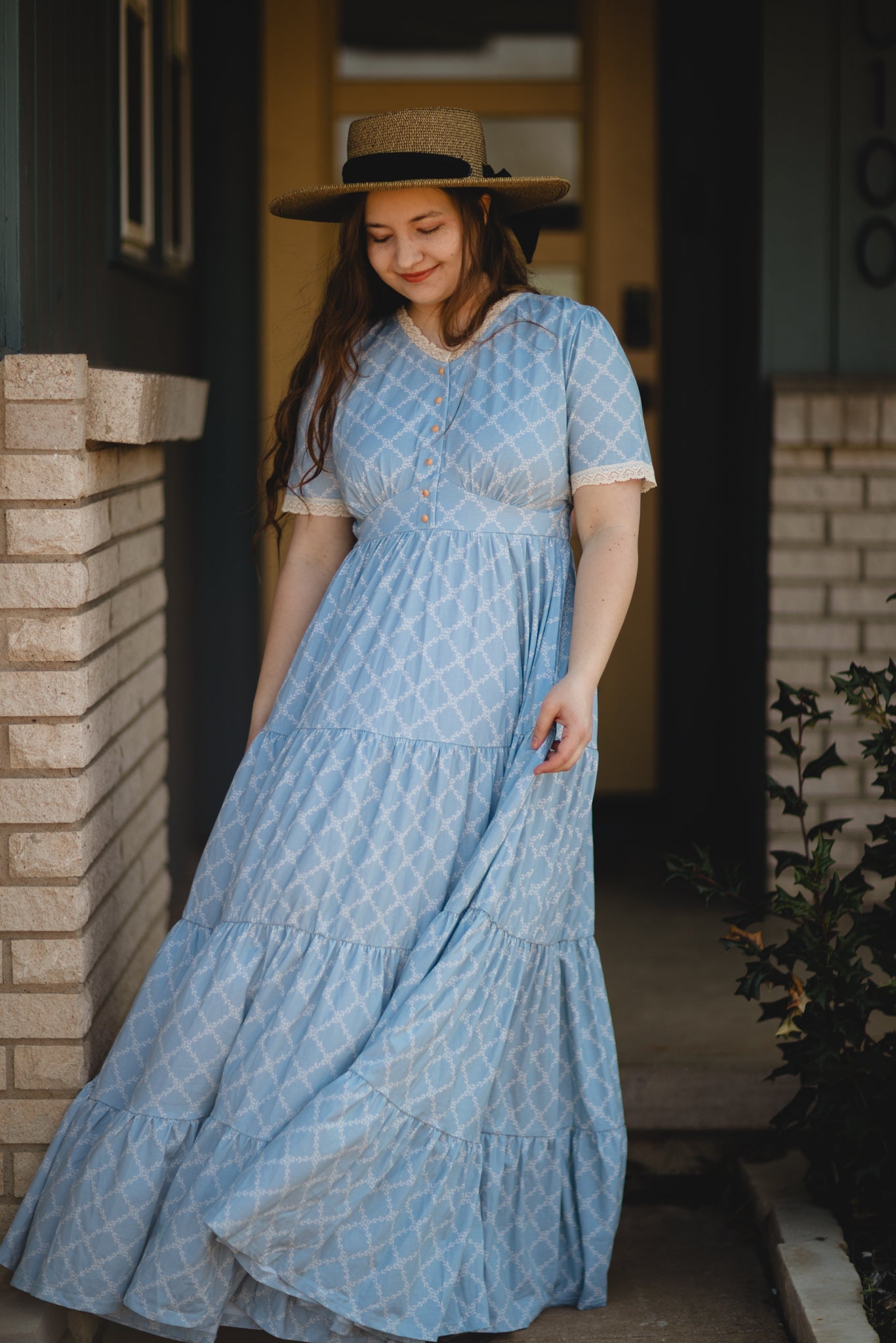 Tranquil Trellis ~ Keepsake Dress