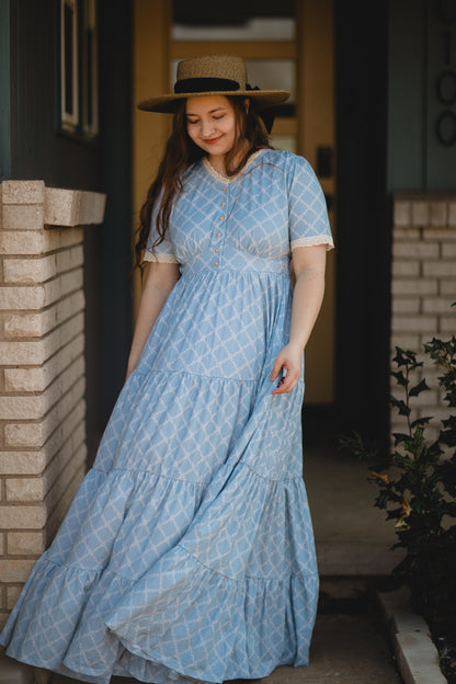 Tranquil Trellis ~ Keepsake Dress