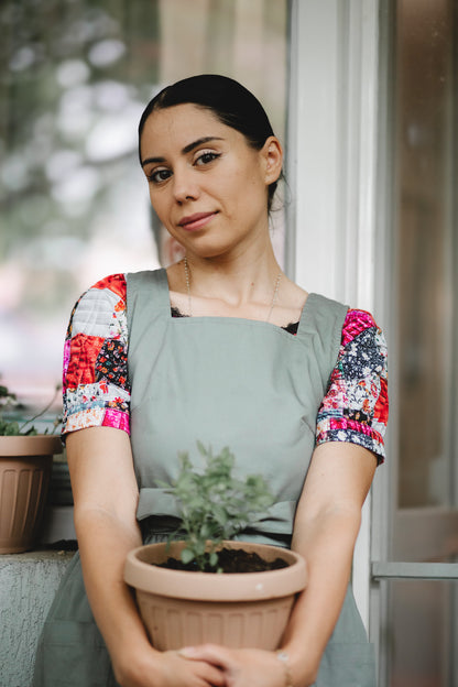 Olivewood ~ Pinafore Apron