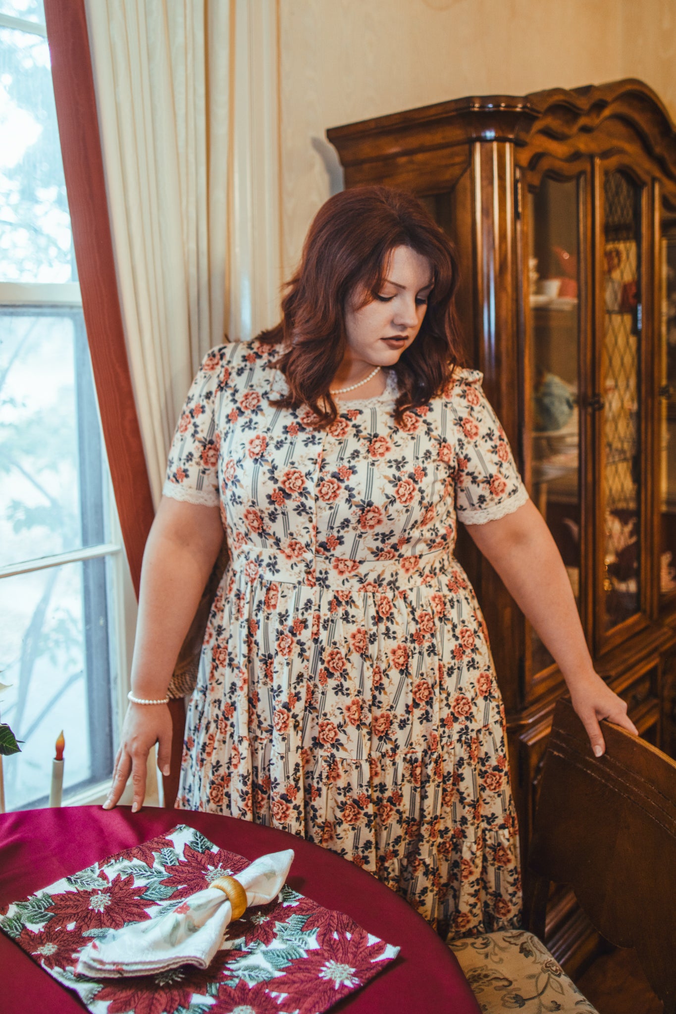 Camellia Carol ~ Hearthside Dress