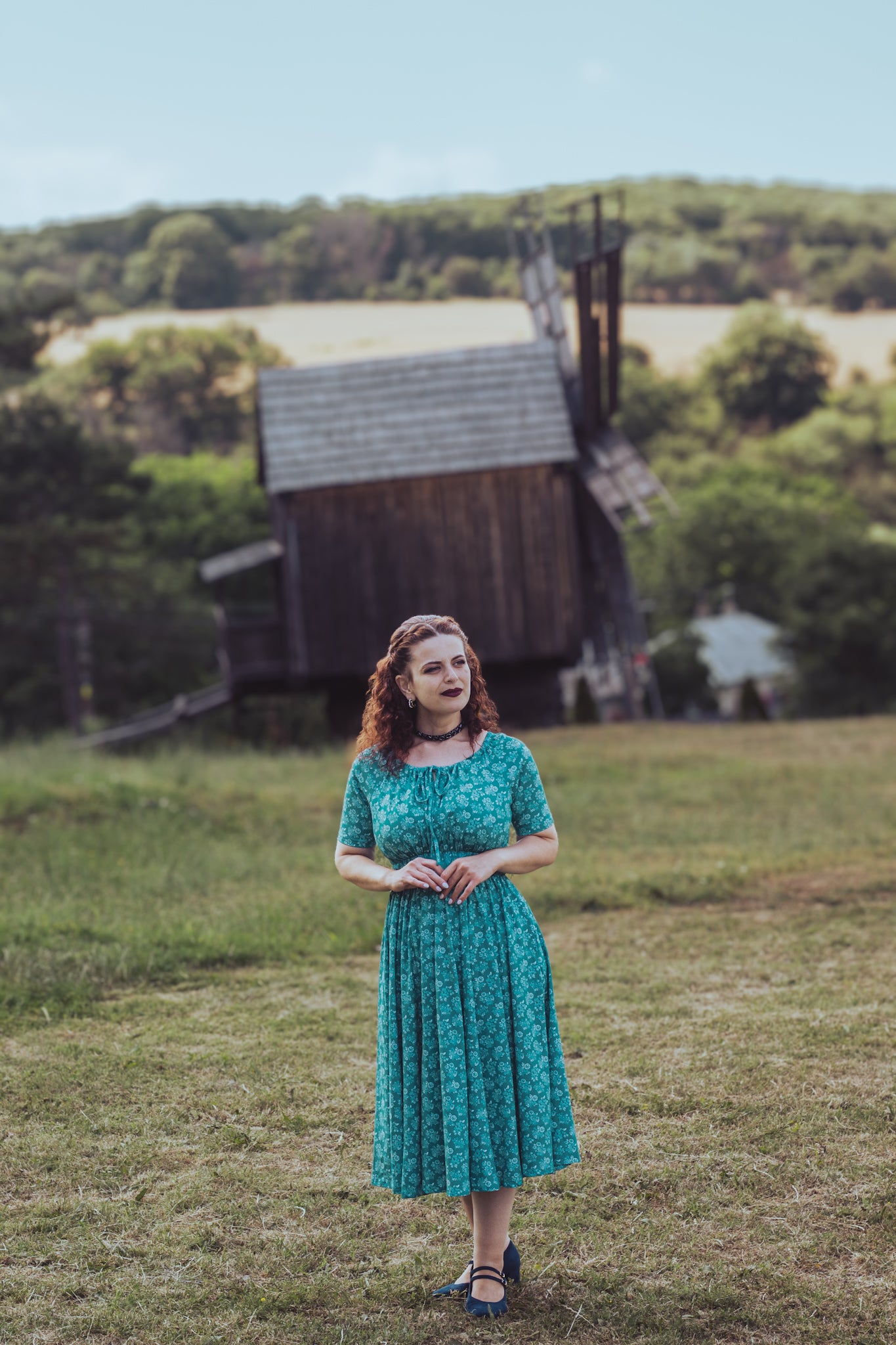 Fern River ~ Folklore Dress