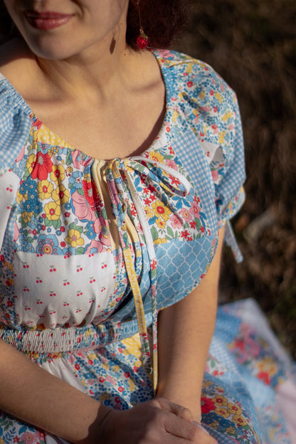 Cottage Calico ~ Folklore Maxi