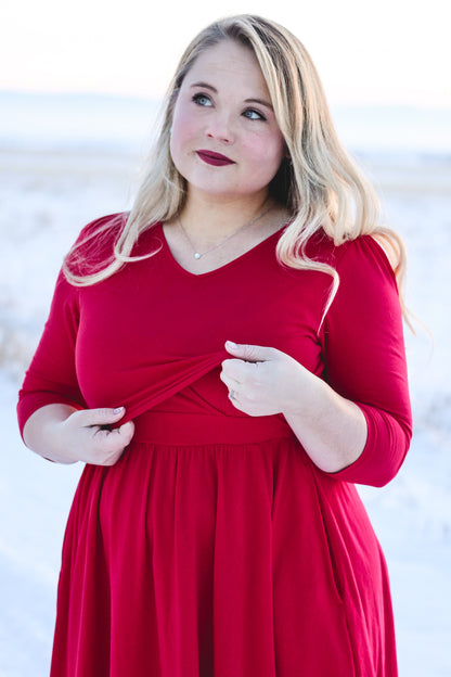 Cardinal ~ Faye Dress