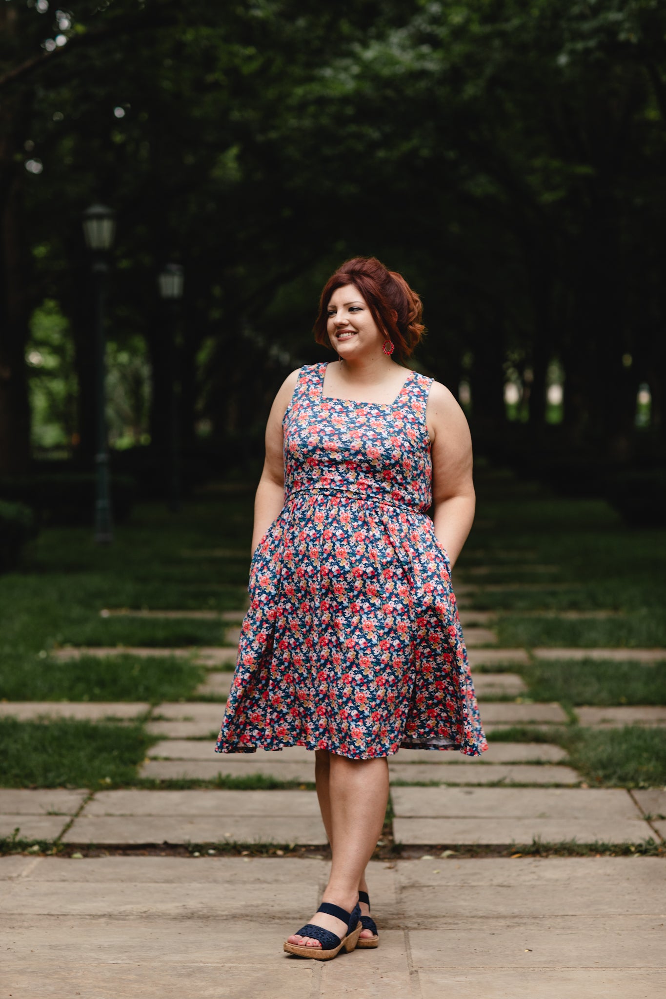 Independence Blossom ~ Homesteader Dress