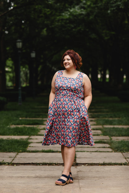 Independence Blossom ~ Homesteader Dress