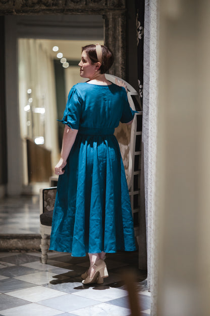 Timeless Teal ~ Hearthside Dress
