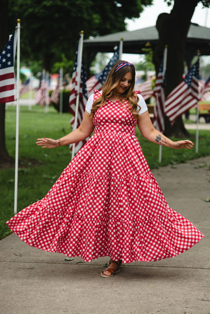 Grenadine Gingham ~ Lenora Dress