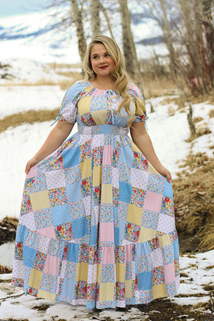 Cottage Calico ~ Folklore Maxi