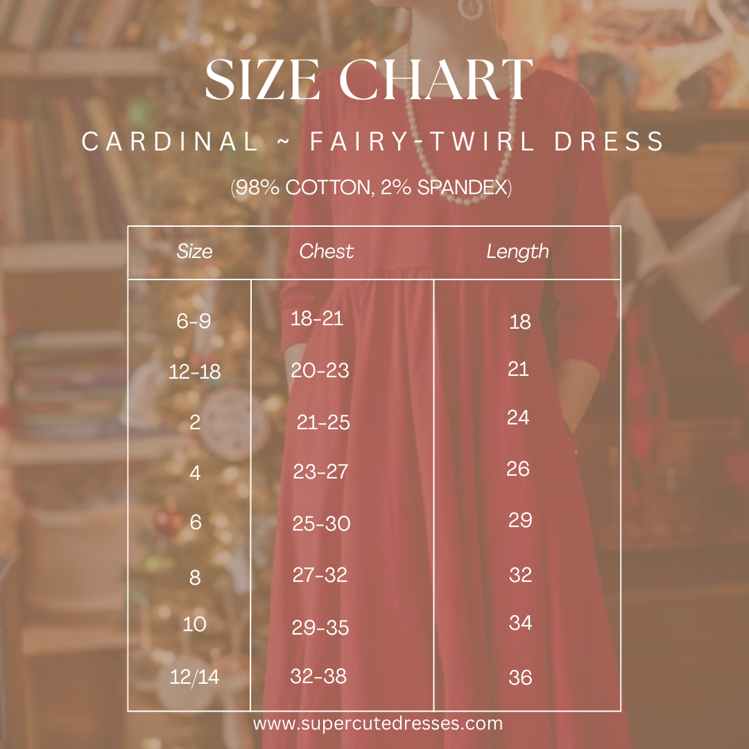 Cardinal ~ Fairy-twirl Dress