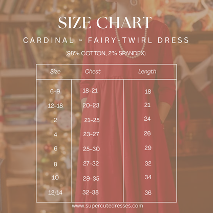 Cardinal ~ Fairy-twirl Dress