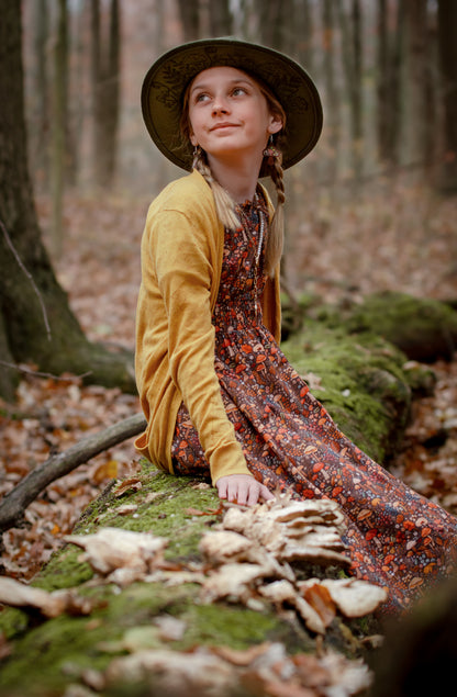 Forest Forage ~ Mini Folklore Dress