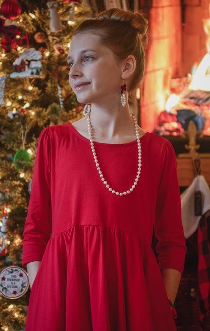 Cardinal ~ Fairy-twirl Dress