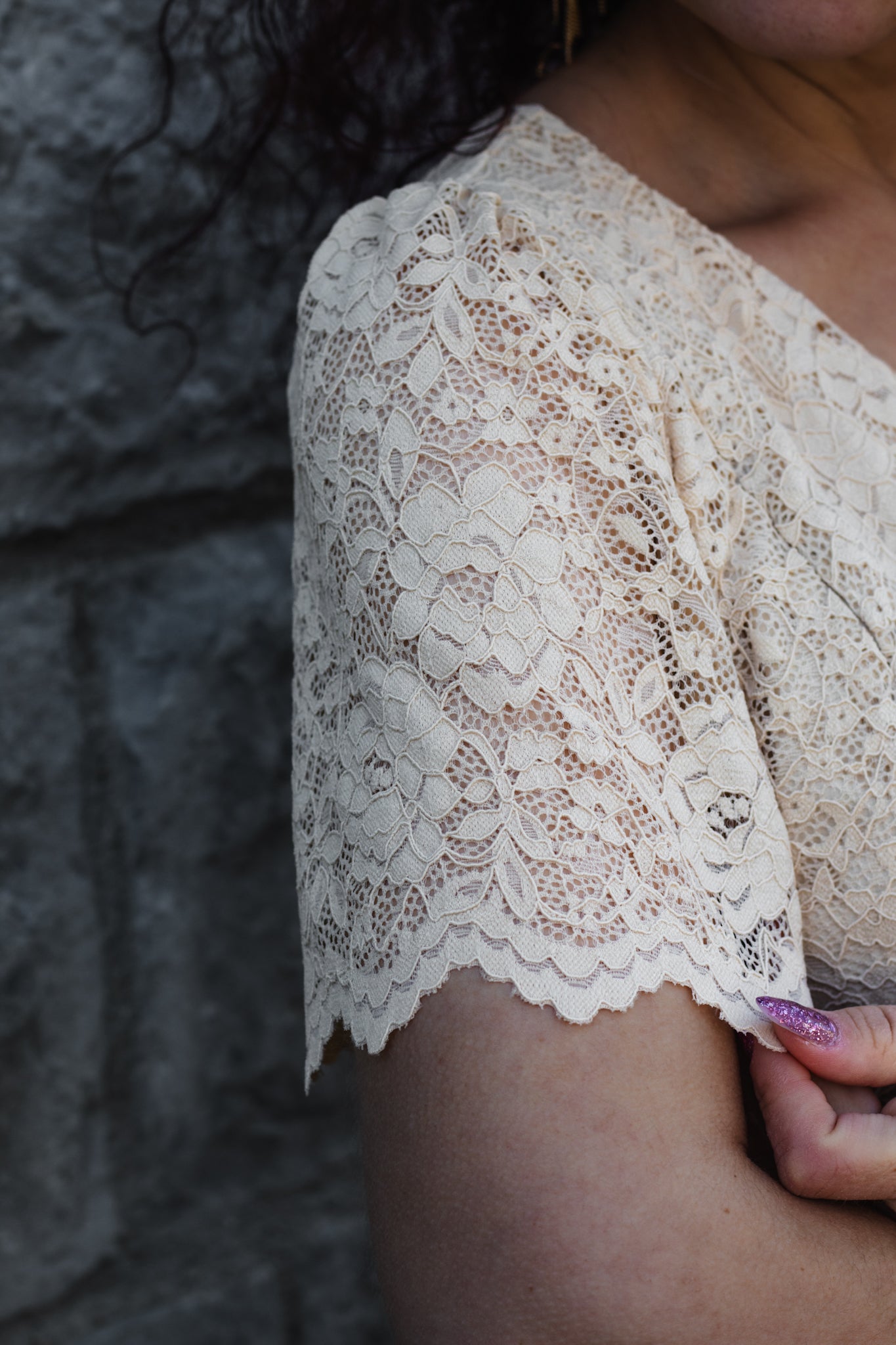 Alabaster ~ Everine Dress