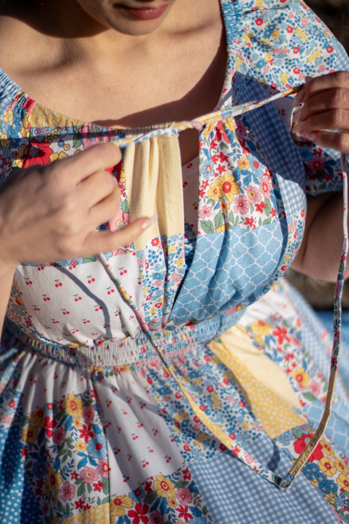 Cottage Calico ~ Folklore Maxi