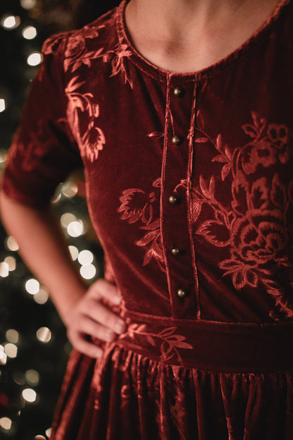 Cinnamon Rose ~ Hinterland Maxi