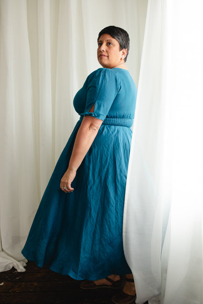 Timeless Teal ~ Hearthside Dress