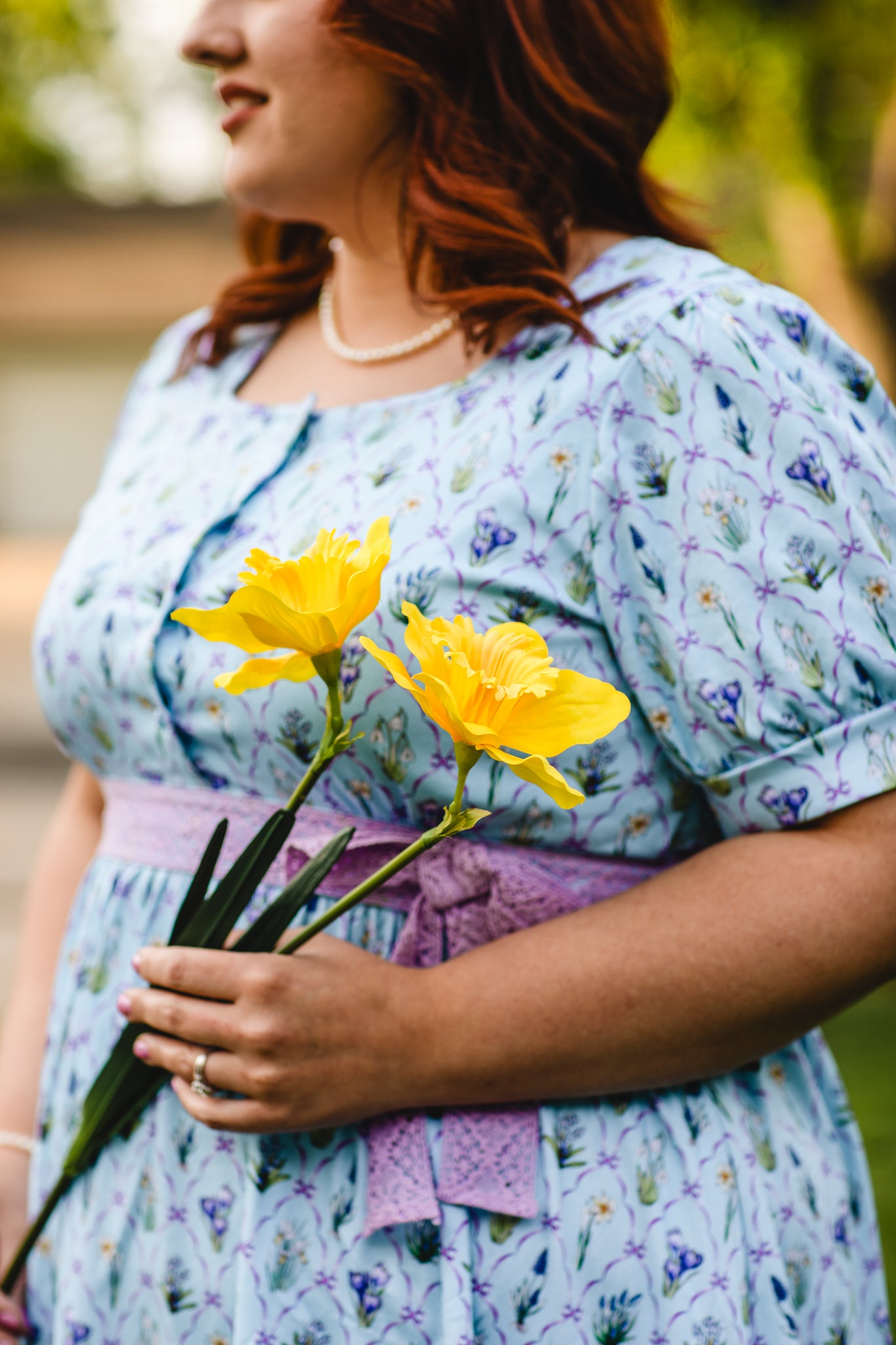 Snowdrops & Daffodils ~ Keepsake Midi