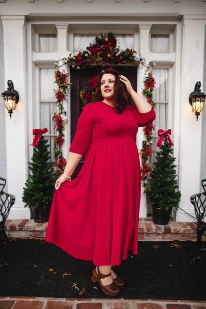 Cardinal ~ Faye Dress
