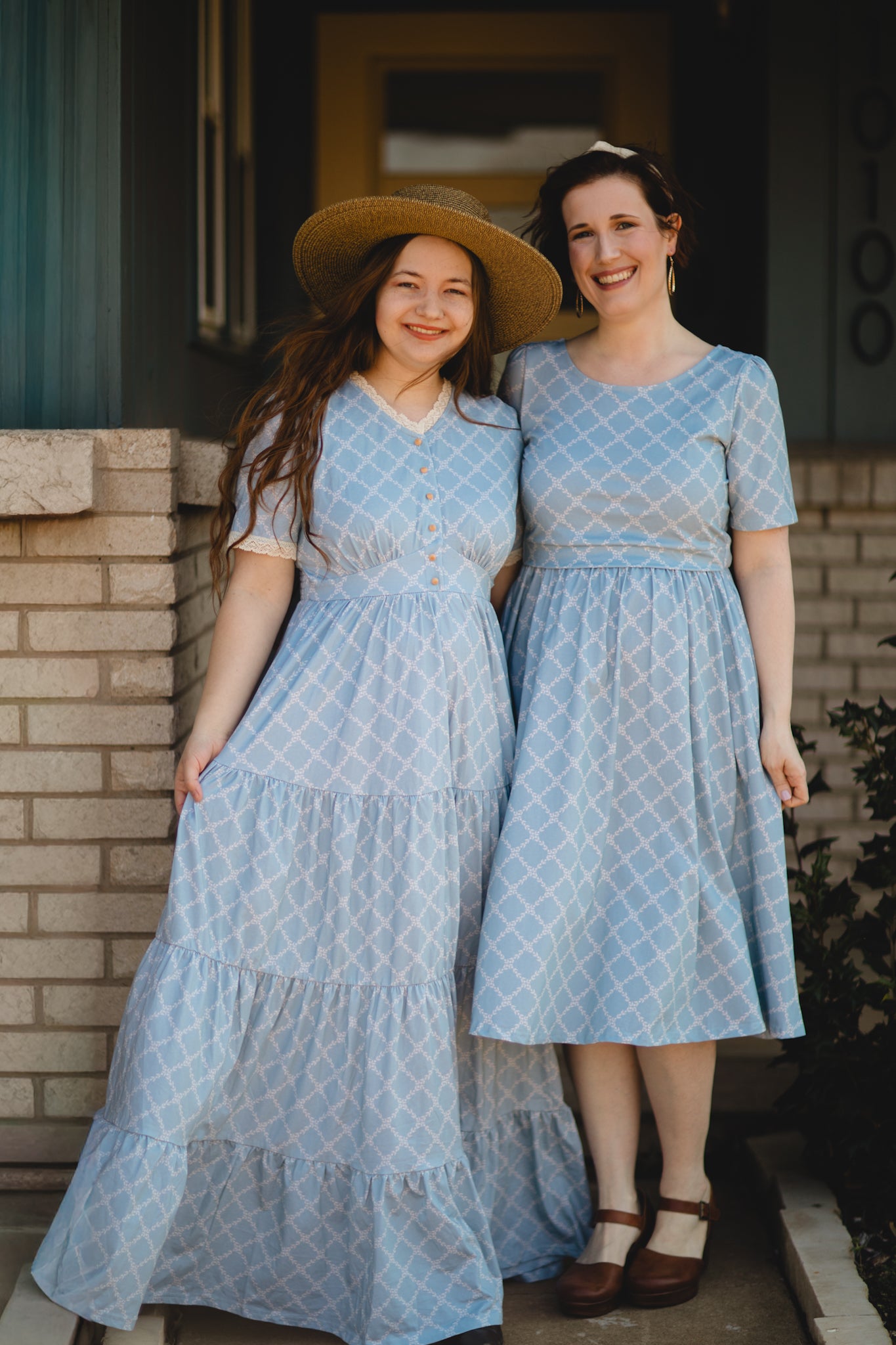 Tranquil Trellis ~ Etta Dress