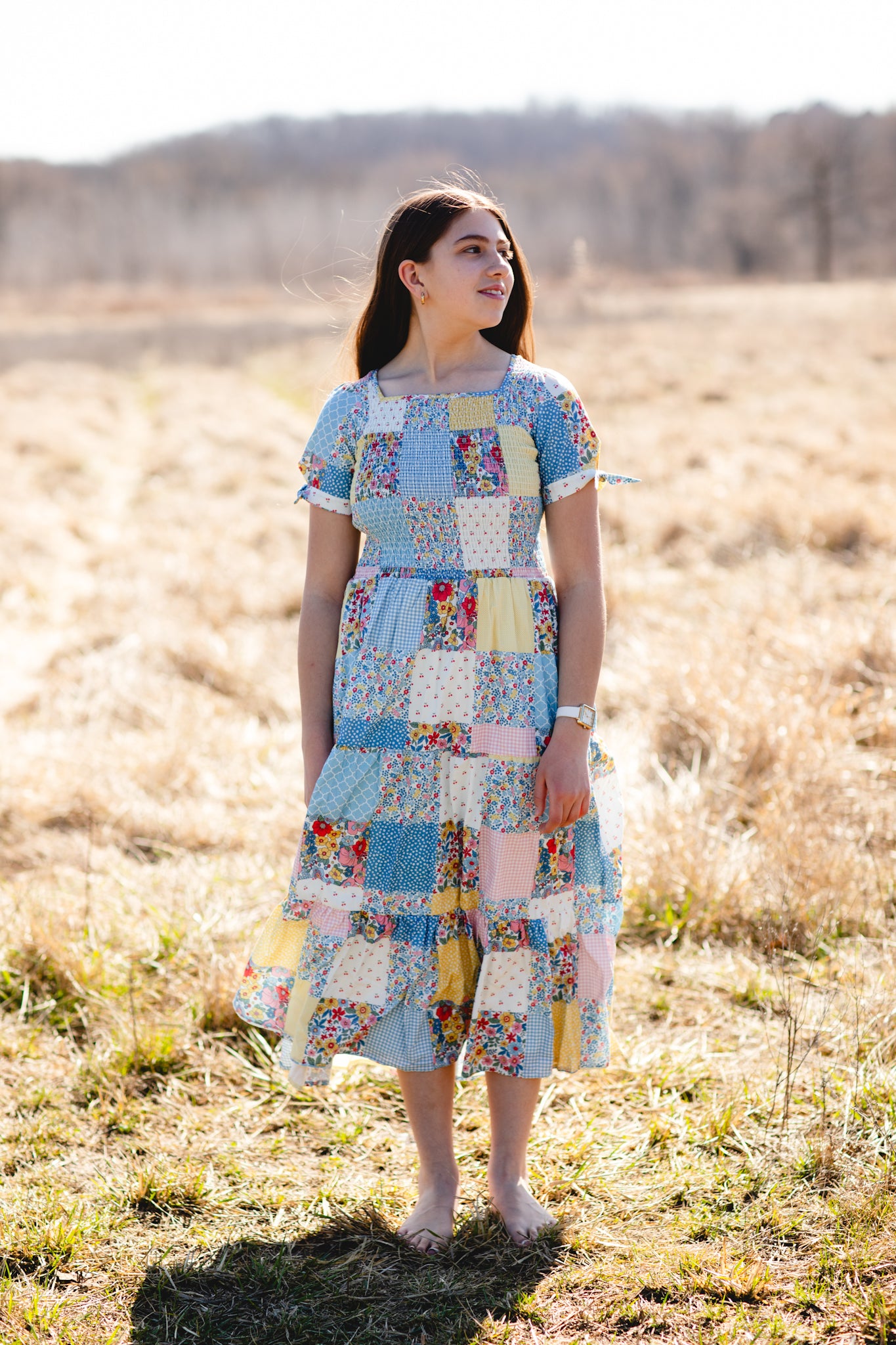 Cottage Calico ~ Mini Nightingale Dress