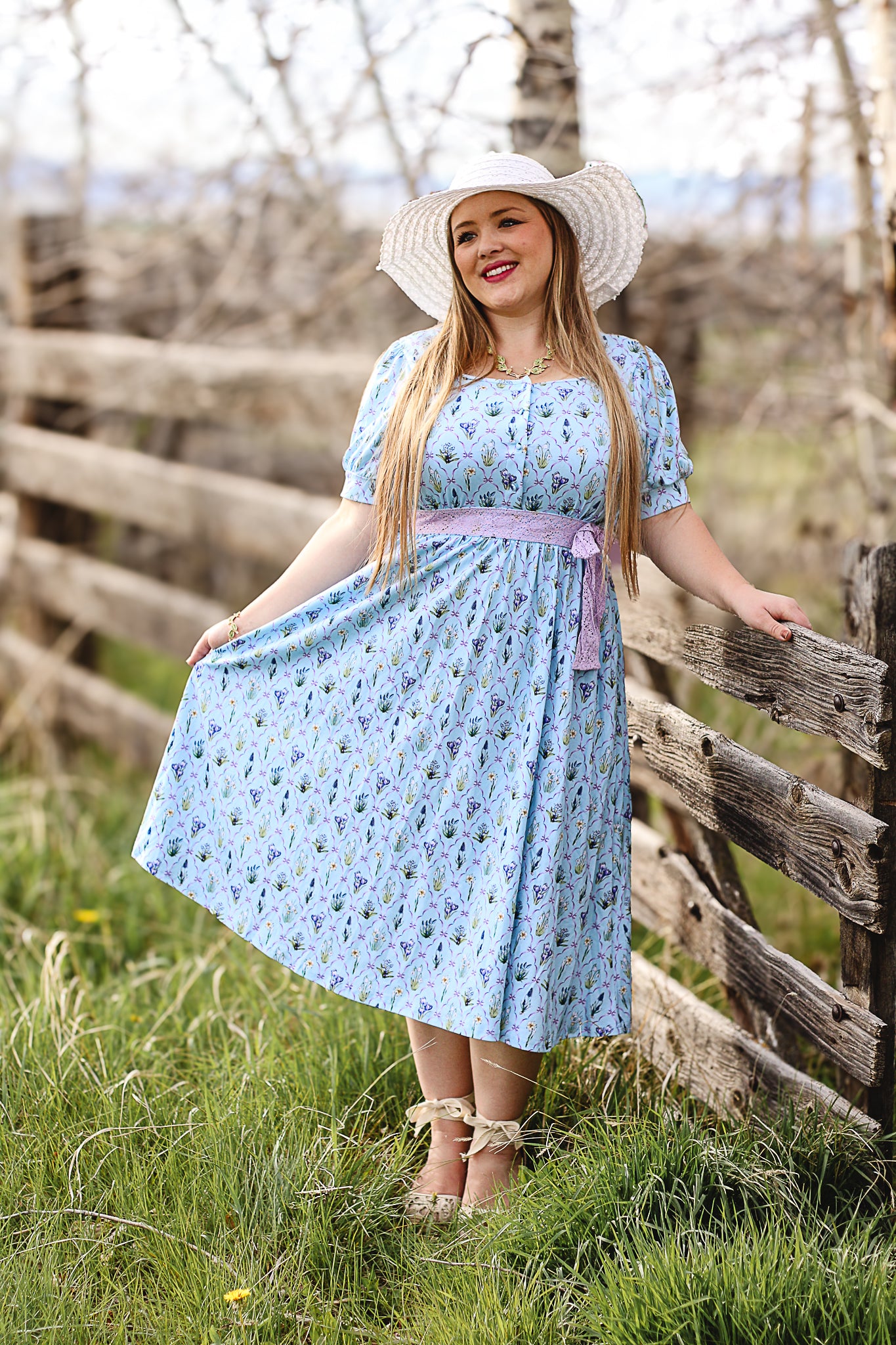 Snowdrops & Daffodils ~ Keepsake Midi
