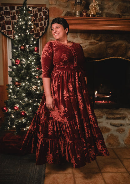 Cinnamon Rose ~ Hinterland Maxi