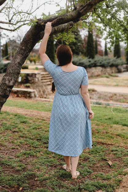 Tranquil Trellis ~ Etta Dress