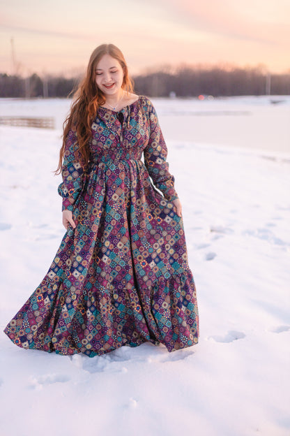 Kaleidoscope ~ Folklore Maxi