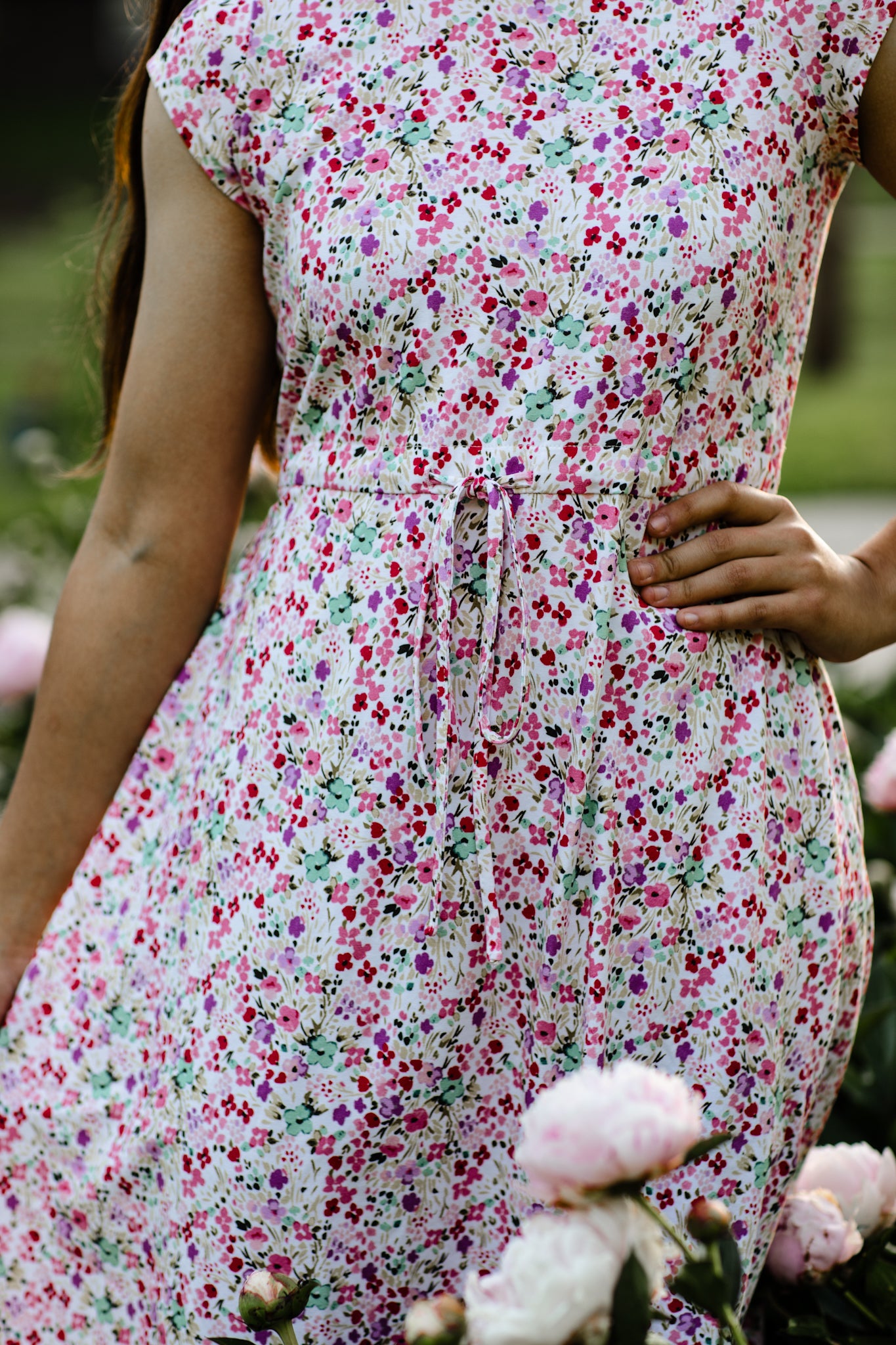Painted Posies ~ Simplicity Dress