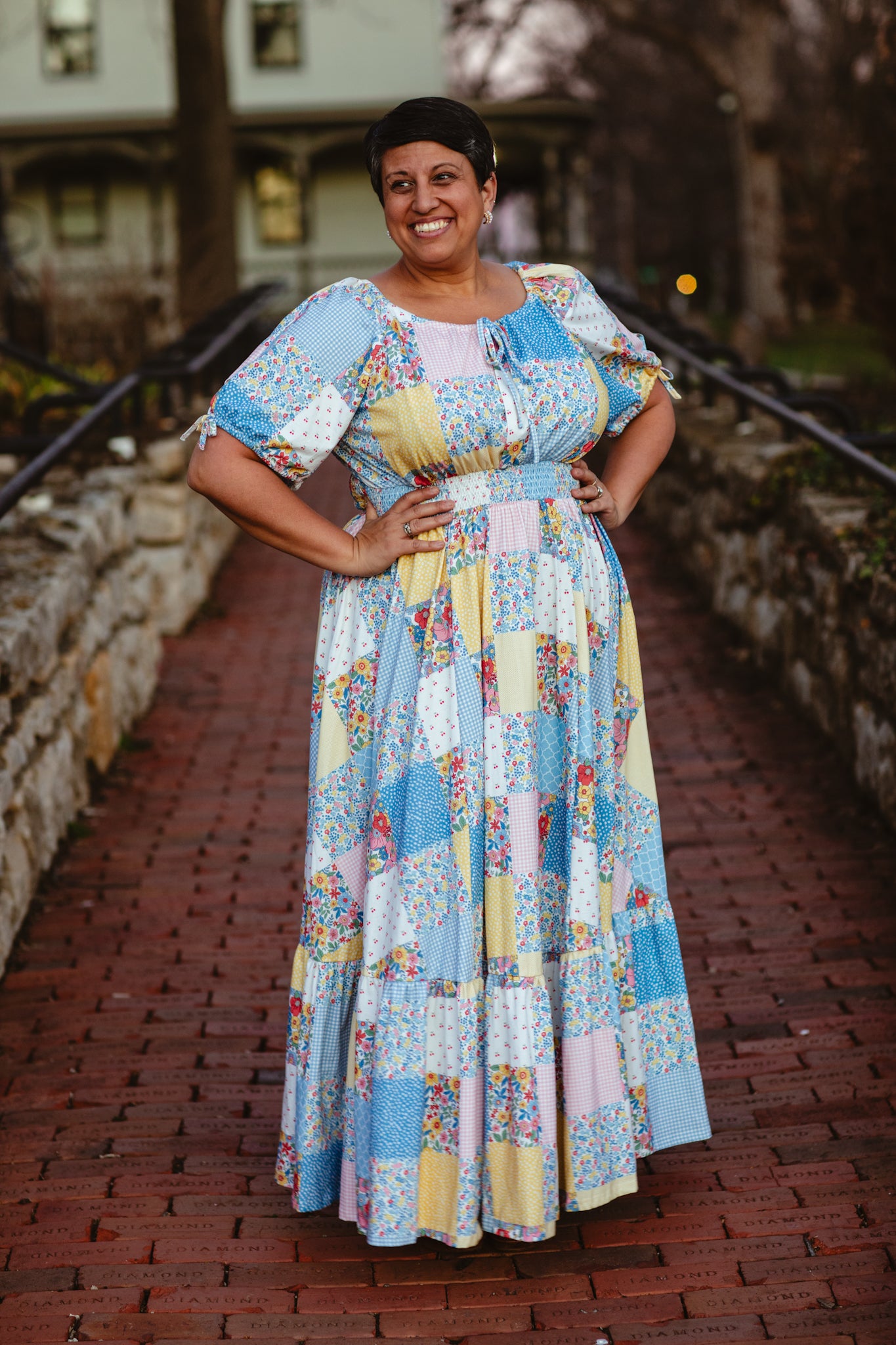 Cottage Calico ~ Folklore Maxi