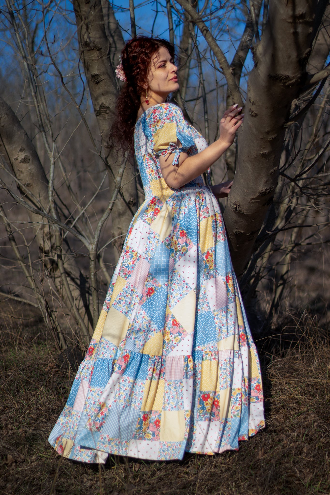 Cottage Calico ~ Folklore Maxi