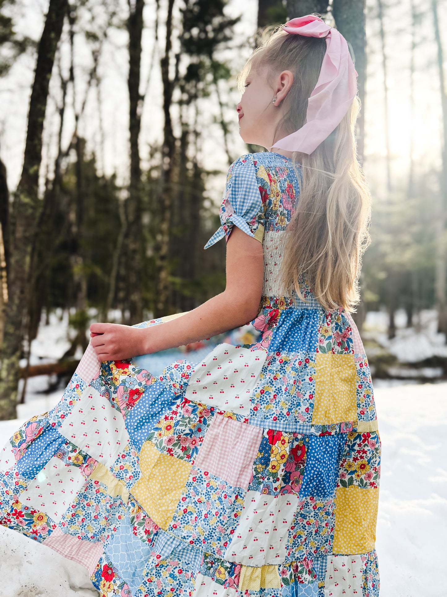 Cottage Calico ~ Mini Nightingale Dress