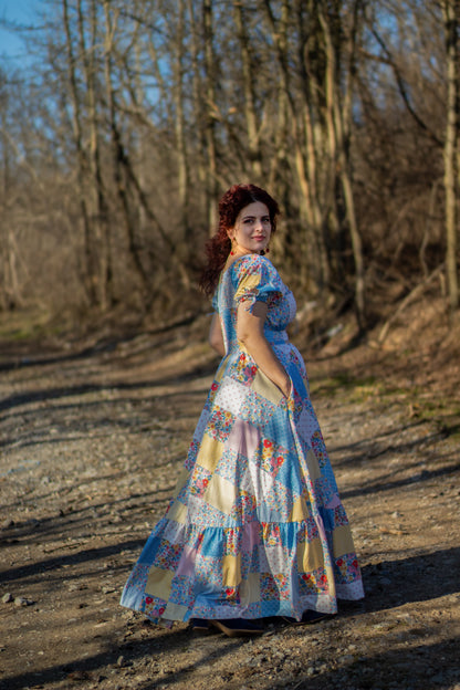 Cottage Calico ~ Folklore Maxi