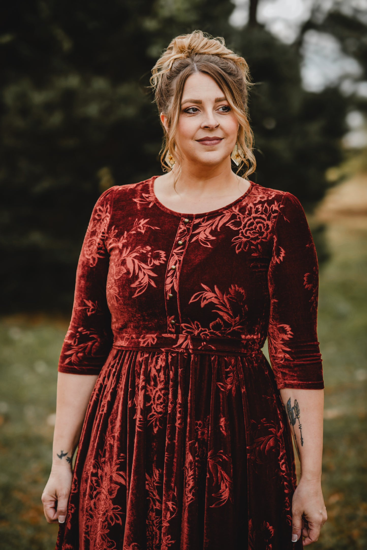 Cinnamon Rose ~ Hinterland Maxi