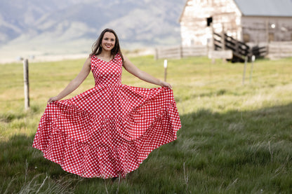 Grenadine Gingham ~ Lenora Dress