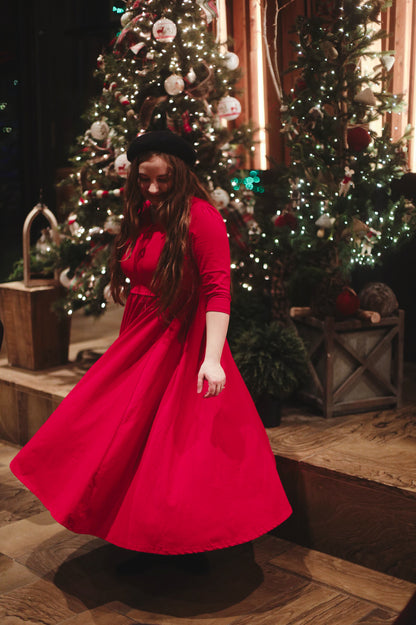 Cardinal ~ Faye Dress