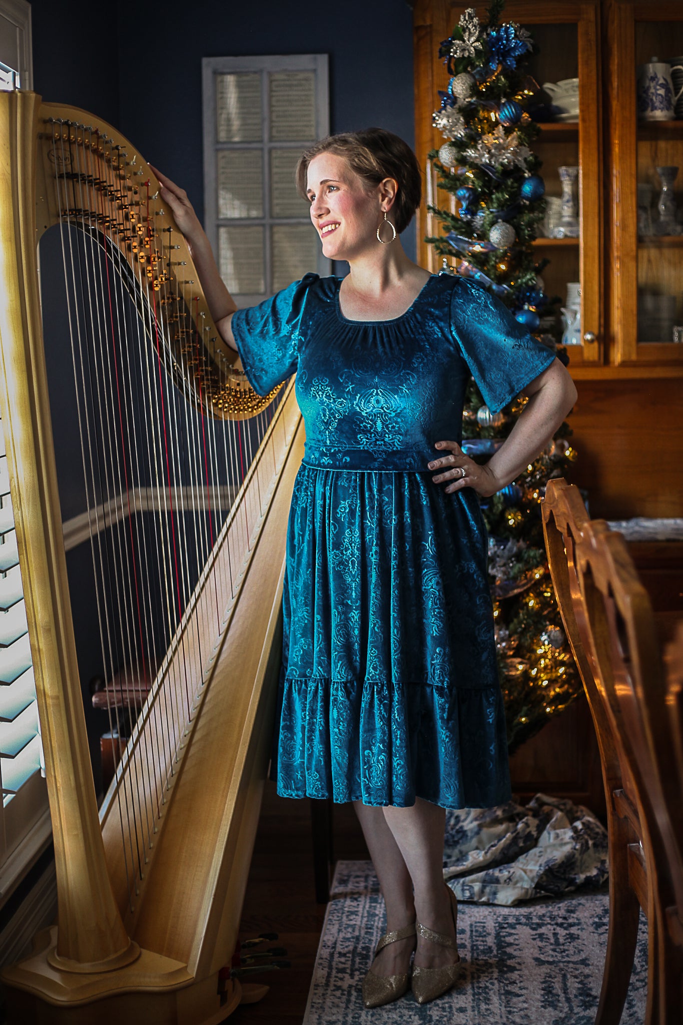 Silent Night ~ Limited Edition Midi Dress