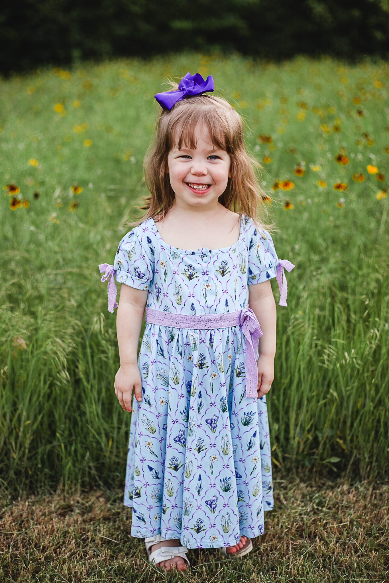 keepsake mini dress Snowdrops & Daffodils ~ Mini Keepsake Dress