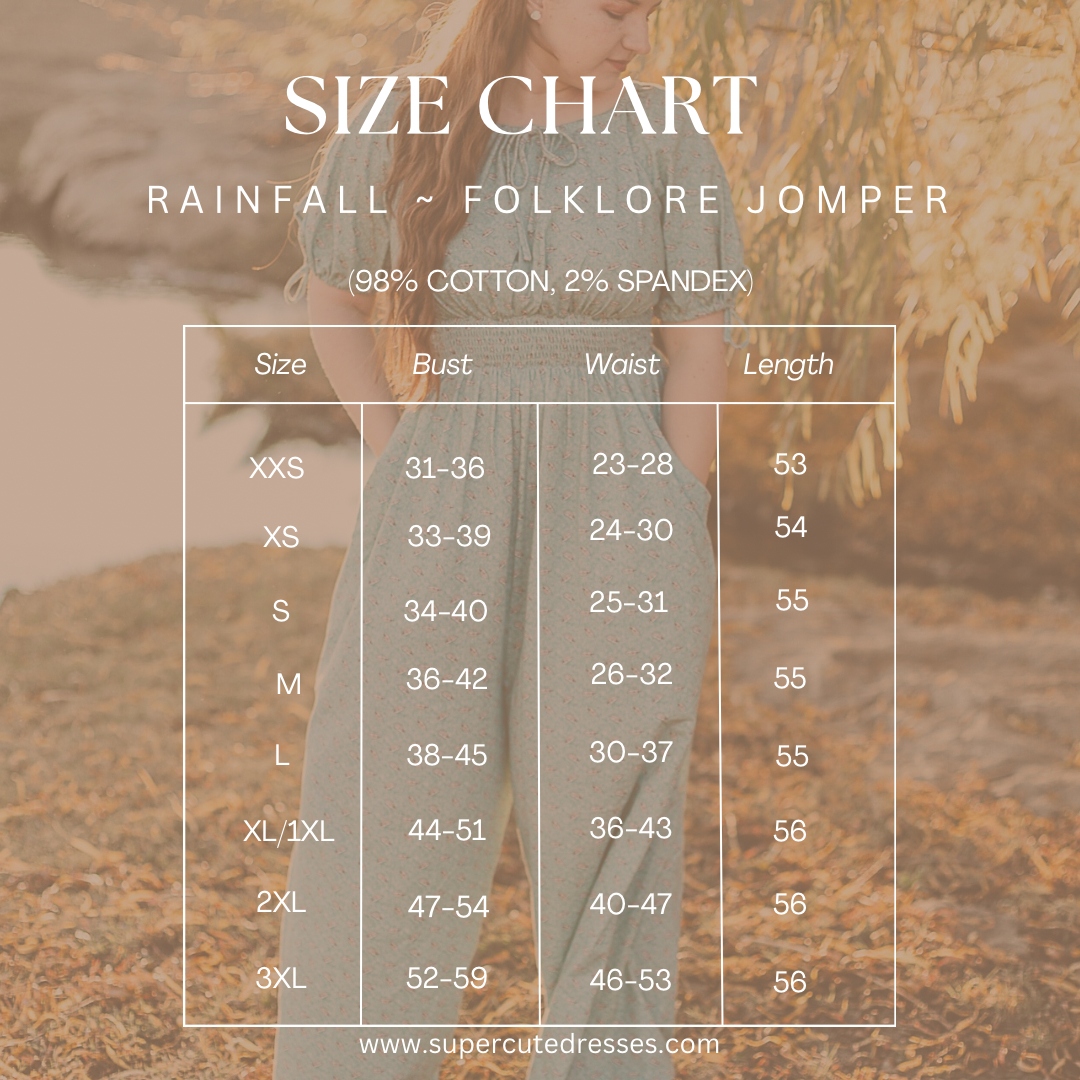 Rainfall ~ Folklore Jomper