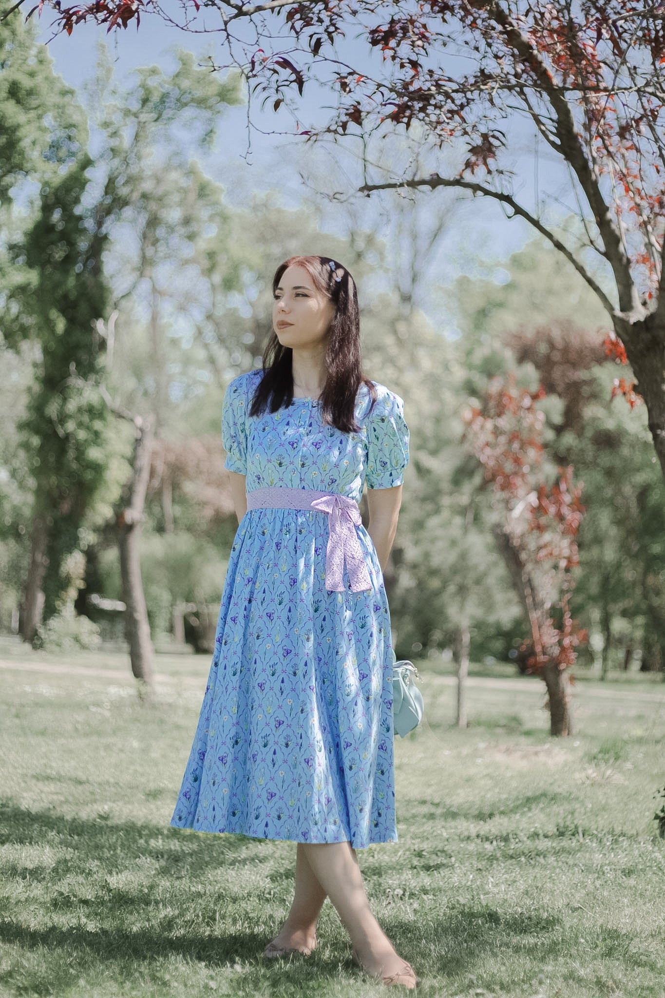 Snowdrops & Daffodils ~ Keepsake Midi