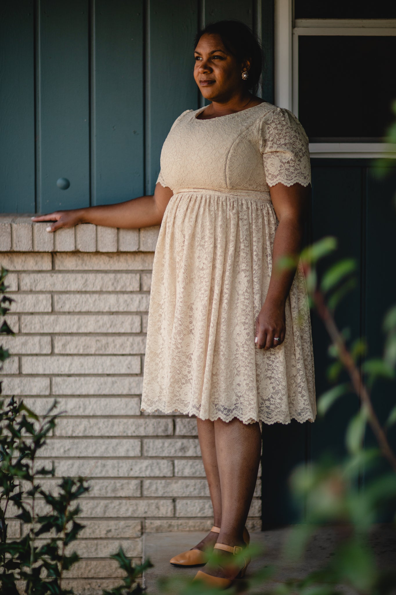 Alabaster ~ Everine Dress