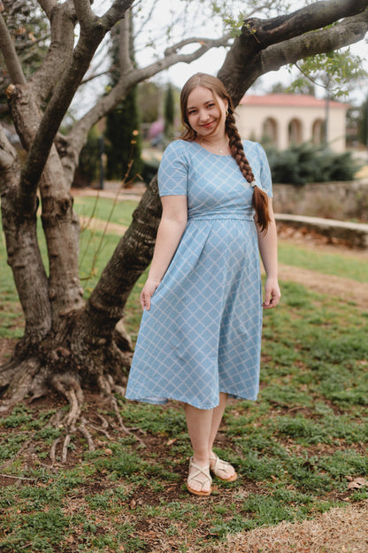 Tranquil Trellis ~ Etta Dress