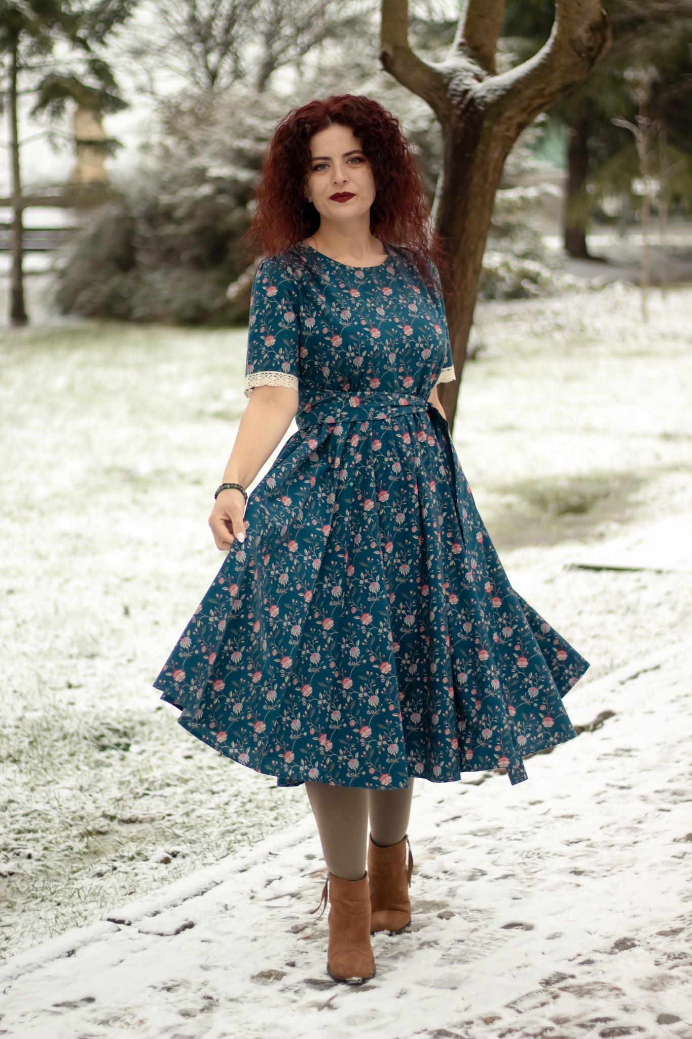 Gemstone Garland ~ Wildwood Dress