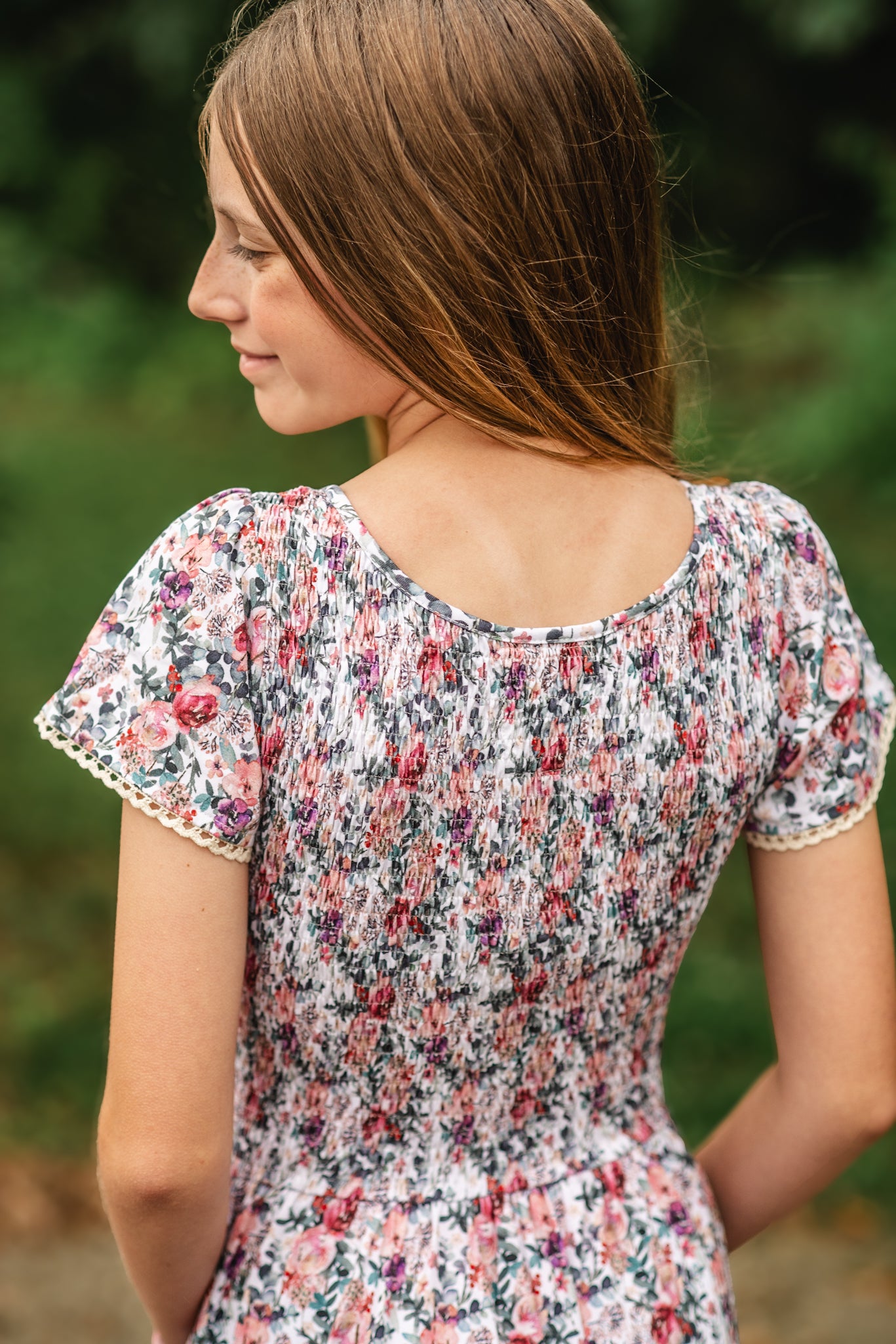 Watercolor Garden ~ Mini Nightingale Dress