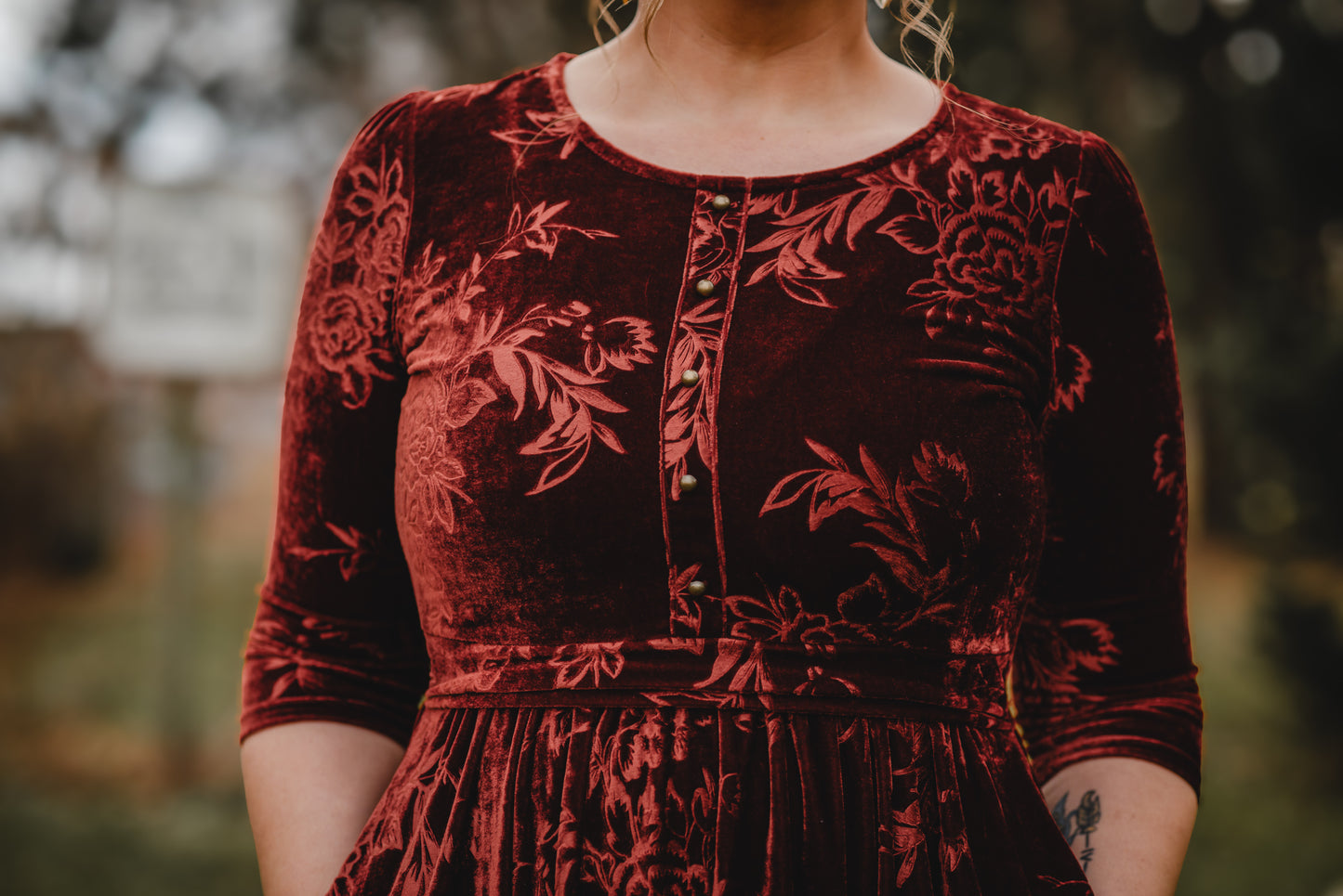 Cinnamon Rose ~ Hinterland Maxi