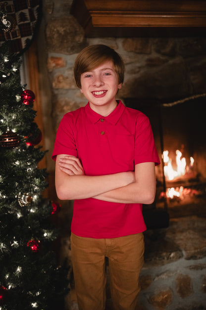 Cardinal ~ Boy’s Perseverance Polo