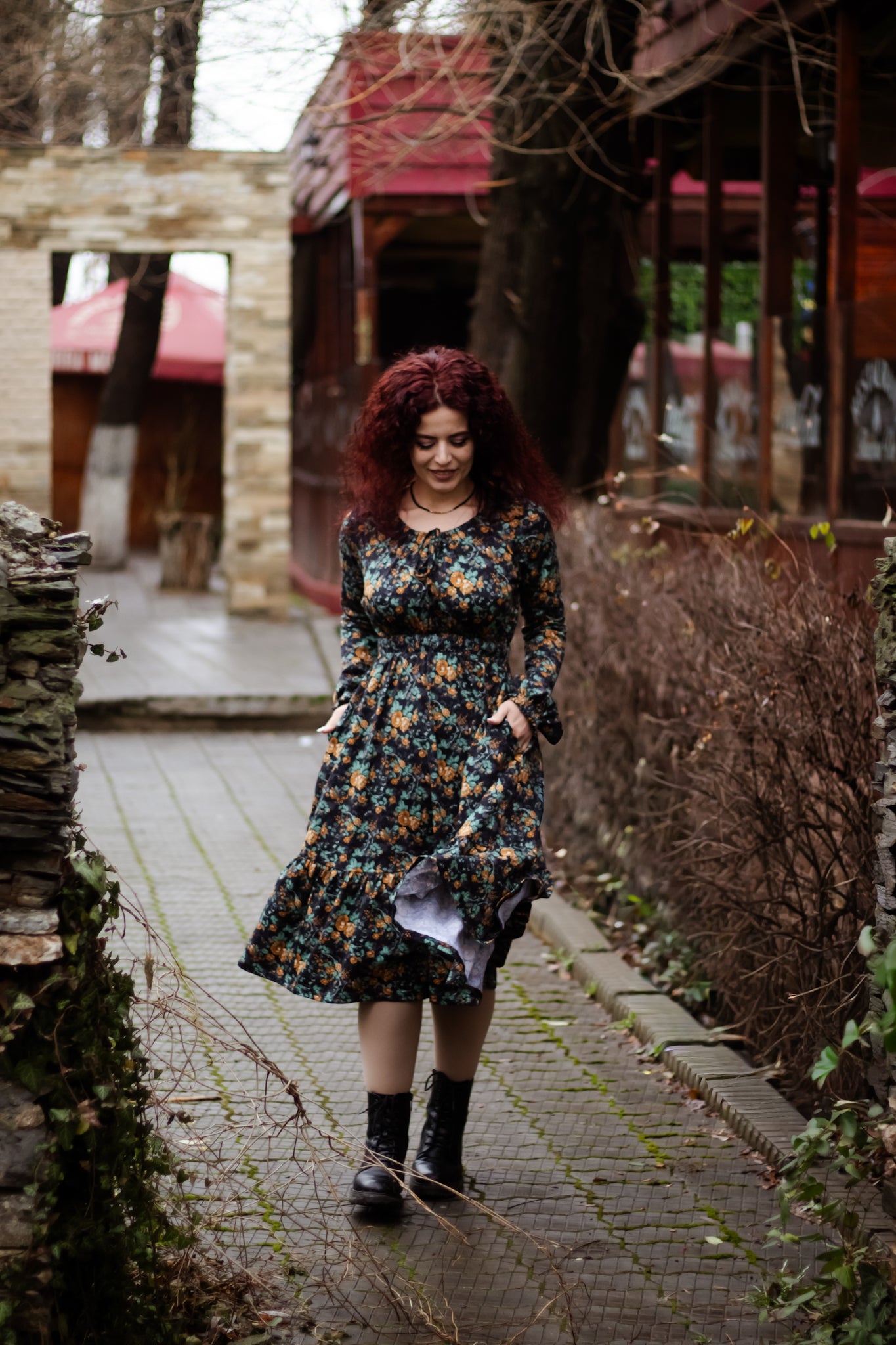 Amber Eclipse ~ Folklore Dress