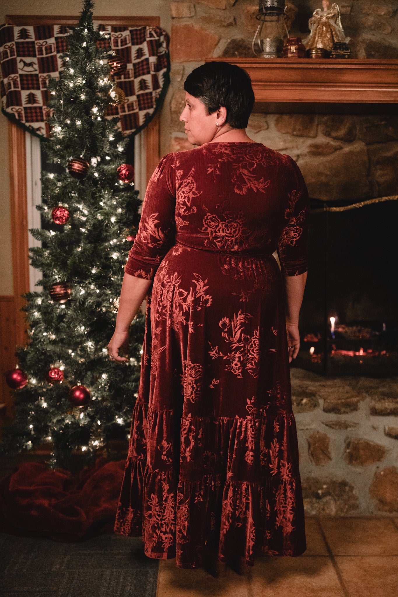 Cinnamon Rose ~ Hinterland Maxi