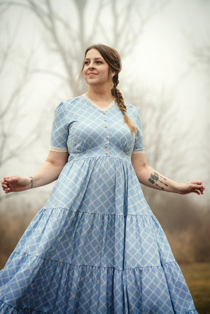 Tranquil Trellis ~ Keepsake Dress