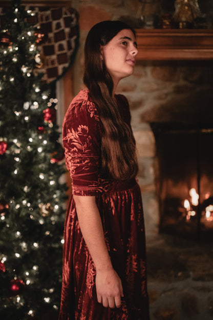 Cinnamon Rose ~ Hinterland Maxi